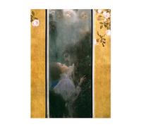 Pathos Studio GUSTAV KLIMT - Liebe (Love) (Giclée Art Print) 5" x 7"