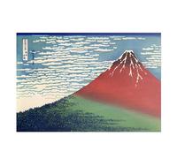 Pathos Studio KATSUSHIKA HOKUSAI - Fine Wind, Clear Morning (Gi art print) 5" x 7"