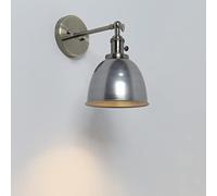 PathsOn Industrial Vintage Metal Light Shade Loft Bar Kitchen Sconce Wall Light Lamp Lighting Fixture E27 (Varnish)