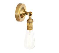 PathsOn Industrial Vintage Metal Wall Light Fittings Loft Coffee Bar Kitchen Wall Sconce Light Edison Lamp Fixture Corridor Wall Lamp (Antique)