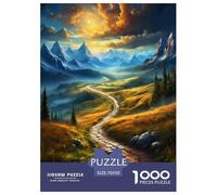Pathway Jigsaw Puzzles for Adults Interesting Puzzle Game 1000 Jigsaws Educational Games Home Decoration Gifts 70x50cm/1000pcs