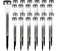 Pathway Light 24Pcs Stainless Steel 36,5cm