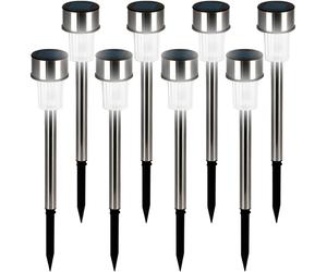 Pathway Light 8Pcs Stainless Steel 36,5cm