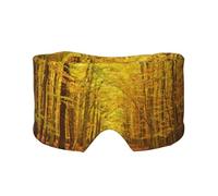 Pathway Print Sleep Eye and Ear Muffs Mask - Soft & Breathable, Ideal for Travel, Meditation, and Nighttime Use