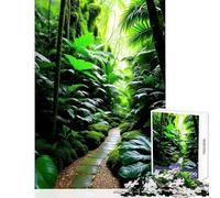 Pathway to Paradise 1000 Pieces Jigsaw Puzzles for Teenagers Boost Cognitive Clarity And Sharpness Mindful Calm Play Enjoyment (38x52cm)
