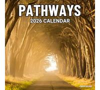 Pathways 2026 Wall Calendar | Scenic Nature Photography & Enchanted Outdoor Views | Stunning Walkways | 12" x 24" Wall Calendar 2026