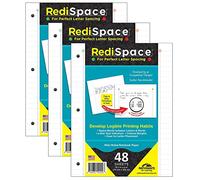 Pathways for Learning RediSpace Notebook Filler Paper, Letter Size, Wide Ruled, 48 Sheets Per Pack, 3 Packs