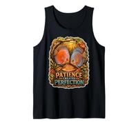 Patience Creates Perfection Discus Aquarium Tropical Fish Tank Top