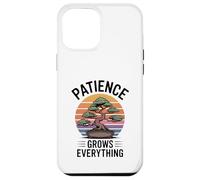 Patience Grows Everything Bonsai Tree Zen Case for iPhone 12 Pro Max