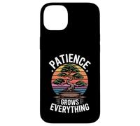 Patience Grows Everything Bonsai Tree Zen Case for iPhone 14 Plus