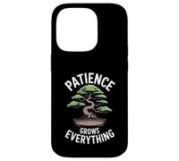 Patience Grows Everything Bonsai Tree Zen Case for iPhone 14 Pro