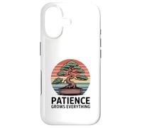 Patience Grows Everything Bonsai Tree Zen Case for iPhone 17