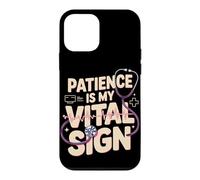 Patience Is My Vital Sign Pediatric Nurse Case for iPhone 12 mini