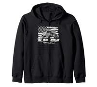Patience is something you admire 4 x 4 Off-Roading 4x4 Zip Hoodie