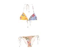 Patience Spliced Tri Bikini, female, Zimmermann, Bikinis, Multicolor, M, Swimwear M