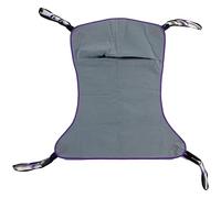 Patient Aid Full Body Solid Fabric Lift Sling - Soft Padded Polyester Weave - Comfy and Safe Lifting for the Elderly, Bariatric, and Non-Weight-Bearing - Large, 450lb. Maximum Carrying Capacity