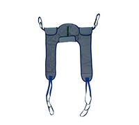 Patient Aid Padded Toileting Sling (PA122M), with Lower Back Support and Lifting Straps for Moving Patients to and from Commodes and Toilets, Medium 37" x 33.5" Lift Sling Can Hoist 120 to 215 lbs