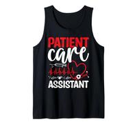 Patient Care Assistant Essentials Stethoscope PCA Nurse Tank Top