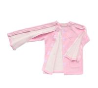 Patient Care Clothes, Long-Sleeved Patient Pajamas Post Shoulder Surgery Recovery Shirts Tear Away Pants Bedridden Patient Clothing(Pink Top,XXL)