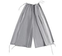 Patient Care Clothes, Tear Away Pants Side Zipper Open Sweatpants Loose Fit Post Surgery Pants Bedridden Patient Clothing(M)