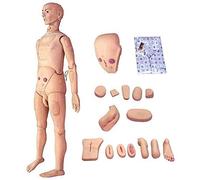 Patient Care Manikin,Manikin Life Size, Multi-Functional Patient Care Simulator Male And Female Nursing Manikin Human Anatomical Model