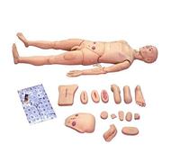 Patient Care Manikin Training Simulator - Male Geriatric Human Model, Life Size Full Body for Nursing Skills Education and Medical Teaching