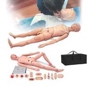 Patient Care Mannequin, Multifunction Caregiver Training Human Body Model & Nursing Simulator for Male Female Healthcare Education