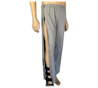 Patient Care Pants, Unisex Side Zipper Rehabilitation Trousers for Bedridden Patients, Soft Cotton Material, Post Surgery Care & Fracture Recovery Wear