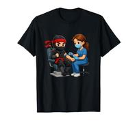 Patient Care Phlebotomy Nurse Week Ninja T-Shirt
