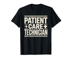Patient Care Technician Caduceus Watercolor Art Graphic Pct T-Shirt