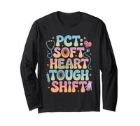 Patient Care Technician Groovy PCT Medical Assistant Long Sleeve T-Shirt