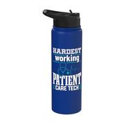 Patient Care Technician PCT Medical Tech Apparel Stainless Steel Insulated Water Bottle