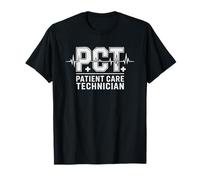 Patient Care Technician Retro Vintage Badge Identity Pct T-Shirt