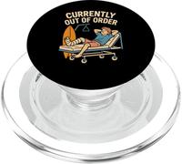 Patient Currently Out of Order Fun Mens Surgery Recovery PopSockets PopGrip for MagSafe