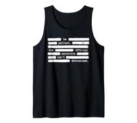 Patient for Official Narrative Anti Government Tank Top
