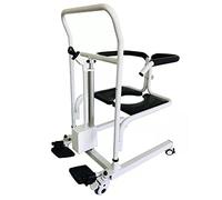 Patient Lift Electric Patient Lift Wheelchair Portable Patient Lift Aid Shower Chair with 180° Split Seat Full Body Waterproof Bedside Commode Chair Bedside Commode Chair for Elderly Ha