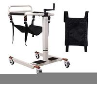 Patient Lift for Home, Multifunctional Full Body Steel Transport Wheelchair for Elderly Disabled, Nursing Paralyzed - 330 lbs Capacity(A)