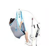 Patient Lift Sling Featuring Designed with an Opening, Easy Donning and Doffing, Machine Washable Suitable for Nursing Care and Elderly(L)