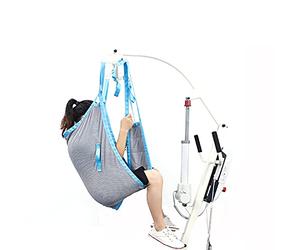 Patient Lift Sling Featuring Designed with an Opening, Easy Donning and Doffing, Machine Washable Suitable for Nursing Care and Elderly(S)