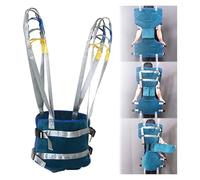Patient Lift Sling for Adults, Full Body Transfer Sling with Divided Legs for Toileting, Walking and Standing Aid, Elderly Mobility Assistance Device for Home Care and Rehabilitation