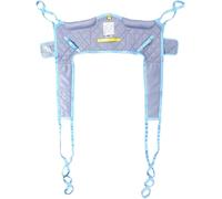 Patient Lift Sling for Toileting - Heavy Duty Universal Transfer Belt, Handicap Commode Aid for Safe Hoisting and Mobility Assistance