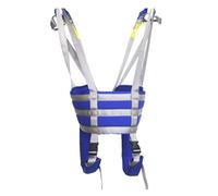 Patient Lift Sling, Full Body Sling Patient Lift Transfer Aid with Handles,for Handicapped Walking Ambulating Support Training Reusable and Washable(Large)