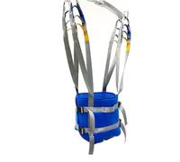 Patient Lift Sling, Medical Lift Equipment Full Body Transfer Toileting Sling Rehabilitation Training Standing Walking Aids Strap Belt,for Elderly Handicapped(Large)