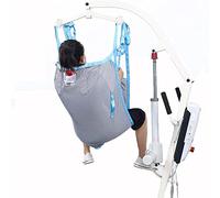 Patient Lift Sling, Mesh Bathroom Unit, Patient Lifter, Split Leg Sling for Transfer From Bed To Wheelchair, Deck Chair, Shower Chair Or Toilet Medium, Rehabilitation Aids,M