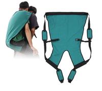 Patient Lift Sling Stair Slide Board Carrier Back Green M for Seniors