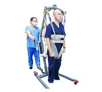 Patient Lift Sling, Standing Walking Sling, Moving Assist Medical Safety Mesh Lifting Sling,Rehabilitation Training Equipment Transfer Belt,for Nursing, Elderly, Disabled(Yellow)