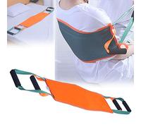 Patient Lift Sling Transfer Belt Gait Belt Standing Aid for Elderly Disabled, Non-Slip Curve Design Larger Contact Area, Comfortable Caregiver Mobility Assistance Safety Support