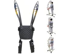 Patient Lift Sling with Four Point Support - Full Body Transfer Belt Strap for Ambulating Support and Training, Medical Hoist Equipment