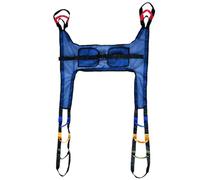 Patient Lift Toileting Sling for Transfer from Bed to Wheelchair Toileting Hoist Sling Patient Lift Sling Carrier Lifting Aid Straps Patient Lifting Sling Showering Sling Dark Blue,Thin
