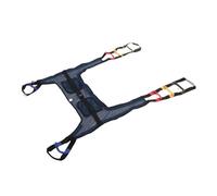 Patient Lift Toileting Sling for Transfer from Bed to Wheelchair Toileting Hoist Sling Patient Lift Sling Carrier Lifting Aid Straps Patient Lifting Sling Showering Sling Black,Thin
